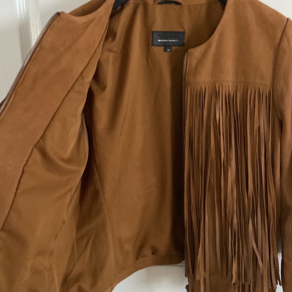Mackage for Aritzia Suede Fringe DENNA Jacket - Picture 10 of 12